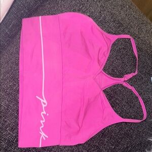 Pink Women's Sports Bra